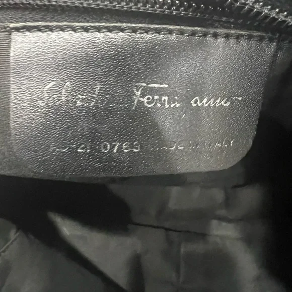 Salvatore Ferragamo Vala Nylon Shoulder Bag